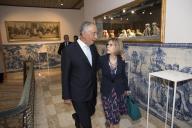 O Presidente da República Marcelo Rebelo preside, na Casa-Museu Fundação Medeiros e Almeida em Lisboa, à cerimónia de entrega de Prémios da 6ª edição do Prémio Maria José Nogueira Pinto em Responsabilidade Social, a 5 de julho de 2018