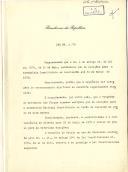 Lei n.º 2/75, aprovada pelo Conselho de Estado, determinando que as eleições para os Deputados à Assembleia Nacional Constituinte realizar-se-ão até 25 de abril de 1975, em data a fixar pelo Presidente da República. 