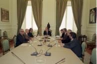 Audiência concedida pelo Presidente da República, Jorge Sampaio, ao Conselho de Reitores das Universidades Portuguesas, a 27 de março de 2000
