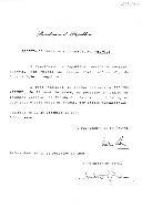 Decreto que reduz, por indulto, por razões humanitárias, a pena residual de prisão aplicada a Firmino Marinho, no Proc.º n.º 252/90 do Tribunal Judicial de Monção, em dois anos e seis meses de prisão. 