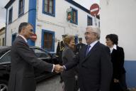 Deslocação do Presidente da República, Aníbal Cavaco Silva, Sines, por ocasião da inauguração do núcleo sede do Museu de Sines e Casa Vasco da Gama, a 24 de novembro de 2008