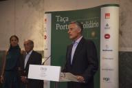 O Presidente da República, Aníbal Cavaco Silva, assiste ao início do 6º Torneio de Golfe “Taça Portugal Solidário”, cujos fundos angariados revertem em benefício do Serviço de Cardiologia do Hospital de Santa Cruz, no Clubhouse do Campo de Golfe Oceânico Victoria, Vilamoura, a 1 de setembro de 2012