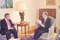 Audiência concedida pelo Presidente da República, Jorge Sampaio, ao Presidente da Confederação do Turismo Português, a 22 de outubro de 2003