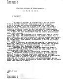 Comunicado da Comissão Nacional de Descolonização sobre início de conversações com os partidos políticos de Timor com a colaboração das autoridades australianas.
