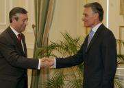Audiência pelo Presidente da República, Aníbal Cavaco Silva a uma delegação da Confederação do Turismo Português (CTP), a 10 de maio de 2006