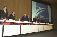 O Presidente da República, Jorge Sampaio, preside à inauguração do Centro de Congressos da AIP - Associação Industrial Portuguesa, a 24 de outubro de 2001