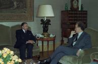 Audiência concedida ao Ministro dos Negócios Estrangeiros da Tunísia, Be Yahia, a 9 de outubro de 1996