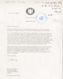 Carta de Lord Eric Avebury, da Casa dos Lordes, dirigida ao Presidente da República, Mário Soares, lamentando o cancelamento da visita de uma missão do Parlamento português a Timor-Leste, agendada para 4 de novembro [1991] e apelando à intervenção urgente das Nações Unidas.