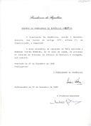 Decreto que revoga, por indulto, a pena acessória de expulsão do País aplicada a Rodrigo Vieira Moreira, no Processo n.º 1214/92 do Tribunal de Círculo do Barreiro. 