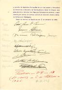 Decreto de nomeação de António Óscar Fragoso Carmona, Presidente do Ministério e Ministro da Guerra, no cargo de Ministro interino dos Negócios Estrangeiros durante o impedimento, por motivo de serviço público, do Ministro António Maria de Bettencourt Rodrigues.