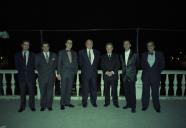 O Presidente da República, Jorge Sampaio, oferece uma jantar no Palácio de Belém, em honra do escritor Gore Vidal, a 7 de maio de 1998