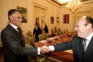 Audiência pelo Presidente da República, Aníbal Cavaco Silva concedida a uma delegação da União Geral dos Trabalhadores (UGT), a 26 de abril de 2006
