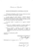 Decreto que reduz, por indulto, em dois anos e seis meses de prisão, por razões humanitárias, a pena residual de prisão aplicada a Carlos Miguel Figueiredo Ferreira, de 24 anos de idade, no processo nº 54/98 da 3ª Secção da 4ª Vara Criminal de Lisboa.