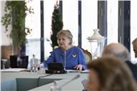 O Presidente Marcelo Rebelo de Sousa preside, no Palácio da Cidadela, em Cascais, à Reunião do Conselho de Estado, que decorre sob o tema “Fundos Europeus em Portugal”, e na qual participa, como convidada, a Comissária Europeia da Coesão e Reformas, Elisa Ferreira, a 29 de março de 2023