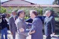 Deslocação do Presidente da República, Jorge Sampaio, a Brasília, no âmbito da IV Conferência dos Chefes de Estado e de Governo da CPLP, de 31 de julho a 1 de agosto de 2002