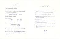 Programa e regulamento da caçada oferecida pelo Presidente da República, Américo Tomás, ao Corpo Diplomático, na Tapada Nacional de Mafra, em 25 de fevereiro de 1960