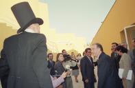 Deslocação do Presidente da República, Jorge Sampaio, à Escola Superior de Teatro e Cinema, para presidir à Sessão Solene de Abertura do ano letivo de 2000-2001, a 17 de outubro de 2000