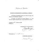 Decreto que nomeia, sob proposta do Primeiro Ministro, José Estevão Cangarato Sasportes para o cargo de Ministro da Cultura.