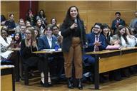 O Presidente Marcelo Rebelo de Sousa preside, na Universidade Católica Portuguesa, em Lisboa, à sessão de encerramento do Seminário Women in Diplomacy and Globalization: “Building Consensus and Common Agendas in the 21st century”, promovido pela Associação de Mulheres Embaixadoras (AWA - Association of Women Ambassadors), a 7 de março de 2023
