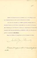 Decreto de exoneração de Celestino Germano Pais de Almeida, Ministro da Marinha, do cargo que exercia interinamente de Ministro das Colónias durante o impedimento do Ministro José Barbosa. 