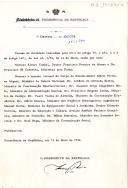 Decreto n.º 205/74 de nomeação de Álvaro Cunhal, do Doutor Francisco Pereira de Moura e do Dr. Francisco Sá Carneiro, como Ministros sem Pasta; e dos Tenente Coronel Mário Firmino Miguel, Dr. António de Almeida Santos, Dr. Joaquim Jorge Magalhães Mota, Dr. Francisco Salgado Zenha, Dr. Vasco Vieira de Almeida, Dr. Mário Soares, Eng.º Manuel Rocha, Doutor Eduardo Correia, Avelino António Pacheco Gonçalves, Dr. Mário Murteira e Dr. Raul Rego para exercerem, respetivamente, os cargos de Ministro da Defesa Nacional, Ministro da Coordenação Interterritorial, Ministro da Administração Interna, Ministro da Justiça, Ministro da Coordenação Económica, Ministro dos Negócios Estrangeiros, Ministro do Equipamento Social e Ambiente, Ministro da Educação e Cultura, Ministro do Trabalho, Ministro dos Assuntos Sociais e Ministro da Comunicação Social. 