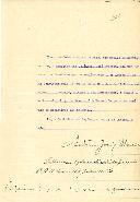 Decreto de nomeação de Jorge de Vasconcelos Nunes, Ministro do Comércio para interinamente gerir os negócios do Ministério das Colónias, na ausência do respetivo Ministro José Barbosa, ausente do país, por motivo de serviço público. 