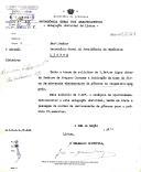 Ofício n.º 23860 da Intendência Geral dos Abastecimentos, Delegação Distrital de Lisboa, dirigido ao Secretário Geral da Presidência da República, solicitando informação sobre o "nome da firma de mercearia abastecedora de géneros" da residência da Senhora D.Maria do Carmo de Fragoso Carmona, viúva do antigo Presidente, "tendo em vista a passagem de cartas de racionamento".