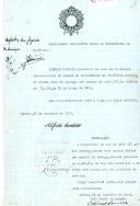 Requerimento assinado por Alfredo Candeias, dirigido ao Secretário da Presidência da República, para concessão de 30 dias de licença, para gozo de férias.