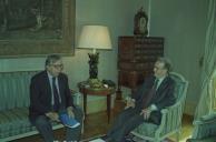 Audiência concedida pelo Presidente da República Jorge Sampaio a Ferreira Gomes (?) a 22 de outubro de 1997