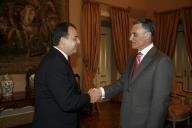 Audiência concedida pelo Presidente da República, Aníbal Cavaco Silva, ao Governador do Estado brasileiro do Rio de Janeiro, Sérgio Cabral, a 26 de junho de 2007