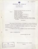 Convocatória (Minuta) para a Reunião do Conselho Superior da Defesa Nacional, a realizar no Palácio de S. Bento, pelas 16.00 horas do dia 7 de Maio de 1971