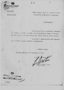 Ofício do Chefe de Gabinete do Governo-Geral de Moçambique, dirigido ao Chefe de Gabinete do Ministro do Ultramar relativa ao Bispo de Nampula