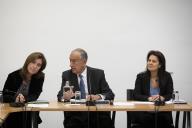 O Presidente da República Marcelo Rebelo de Sousa reune-se, no Palácio de Belém, com entidades e instituições para efetuar um ponto de situação sobre o Plano de Ação 2019-20 da Estratégia Nacional para a Integração de Pessoas em Situação de Sem-Abrigo (ENIPSSA), a 18 de novembro de 2019