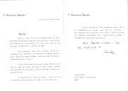 Carta do Presidente da República, Mário Soares, dirigida ao Rei Hassan II de Marrocos, informando-o ter Portugal formalizado junto do Bureau International des Expositions a candidatura de Lisboa para sede da exposição internacional a realizar no ano de 1998 tendo como tema "Os Oceanos, um Património para o Futuro" e solicitando o apoio oficial de Marrocos para a mesma.