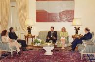 Audiência concedida pelo Presidente da República, Jorge Sampaio, à Associação Sindical dos Juízes Portugueses, a 26 de junho de 2000