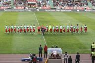 O Presidente da República Marcelo Rebelo de Sousa assiste, no Estádio Municipal de Leiria, ao jogo de preparação Portugal-Bélgica para o Campeonato Europeu de Futebol, a 29 março 2016