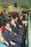 Deslocação do Presidente da República, Jorge Sampaio, ao Pavilhão Atlântico, onde assiste ao Tennis MasterCup 2000 Lisboa, a 30 de novembro de 2000