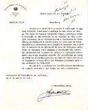 Ofício Proc.º n.º 17/24 do Secretário Geral da Presidência da República dirigido ao Ministro das Finanças, solicitando autorização para "fazer as despesas" com a colocação de novas extensões telefónica na Secretaria da PR, com dispensa de concurso e contrato.