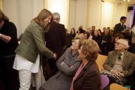 A Dra. Maria Cavaco Silva participa, no Centro Nacional de Cultura, em Lisboa, no lançamento da obra de Alberto Vaz da Silva “Evocação de Sophia”, a 16 de dezembro de 2009