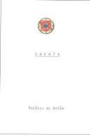 Ementa para o almoço oferecido pelo Presidente da República, Mário Soares, em honra do Chefe do Partido Trabalhista inglês, Michael Foot, no Palácio de Belém, em 10 de outubro de 1988.