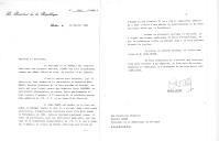 Carta do Presidente da República do Senegal, Abdou Diouf, dirigida ao Presidente da República de Portugal, Ramalho Eanes, apresentando a candidatura de Kéba Mbaye, Primeiro Presidente do Tribunal Supremo do Senegal, ao lugar vacante [de Juiz do Tribunal de Justiça Internacional], e solicitando o apoio de Portugal, por ocasião da próxima Assembleia Geral da ONU e no Conselho de Segurança.