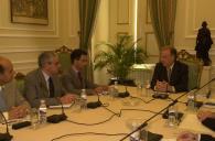 Audiência concedida pelo Presidente da República, Jorge Sampaio, à Comissão Permanente do CRUP (Conselho de Reitores das Universidades Portuguesas), a 5 de junho de 2003