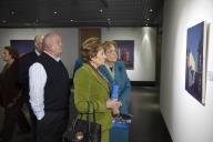 A Dra. Maria Cavaco Silva visita a exposição “A minha Lisboa”, de Jacinto Luís, em exibição na Galeria de Arte do Casino Estoril, a 25 de novembro de 2010