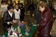 A Dra. Maria Cavaco Silva inaugura, na Galeria A Arte da Terra, em Lisboa, a Exposição "Presépios - O Olhar Artístico da Lusofonia", a 9 de dezembro de 2008