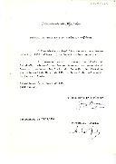 Decreto de nomeação, sob proposta do Governo, do General Gabriel Augusto do Espírito Santo para o cargo de Chefe do Estado-Maior-General das Forças Armadas. 