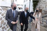 O Presidente da República, Marcelo Rebelo de Sousa, visita o Museu de Cinema Jean-Loup Passek a 11 de maio de 2021