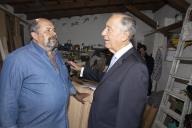 O Presidente da República Marcelo Rebelo de Sousa visita, na Freguesia de São Roque no Funchal, a casa de António Pimenta, destruída pelos incêndios que atingiram a ilha da Madeira em agosto de 2016, cumprindo assim a promessa efetuada na altura, a 1 de novembro de 2018  