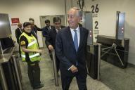 O Presidente da República Marcelo Rebelo de Sousa assiste, no Estádio da Luz em Lisboa, ao jogo de preparação da Seleção Nacional de Futebol contra a Seleção da Argélia antes da Fase Final do Mundial Rússia 2018, a 7 de junho de 2018.