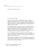 Carta de Fidel Castro Ruz, presidente do Conselho de Estado e do Governo da República de Cuba, dirigida ao Presidente da República, Jorge Sampaio, convidando-o oficialmente a estar presente na IX Cimeira Iberoamericana de Chefes de Estado e de Governo, a realizar-se em Havana, nos dias 15 e 16 de novembro de 1999.