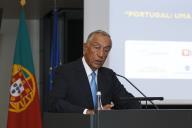 O Presidente da República Marcelo Rebelo de Sousa preside, no Centro Cultural de Belém em Lisboa, à Sessão dl Encerramento do Seminário “Portugal - Uma Estratégia para o Crescimento” do Fórum para a Competitividade, a 13 outubro 2016